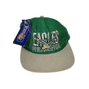 Vintage Philadelphia Eagles Hat Cap Snapback Team NFL Football Sports Y2k